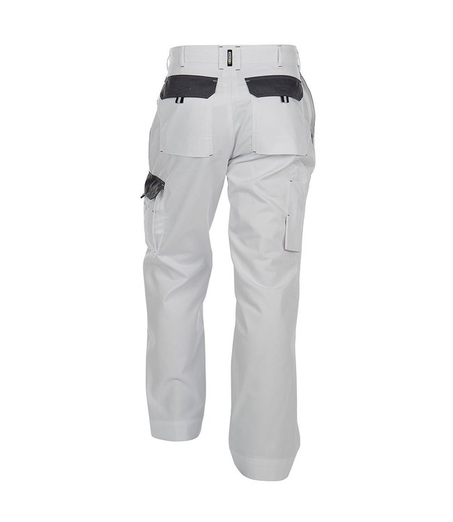 DASSY Nashville Werkbroek Wit/Grijs
