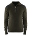 Blaklader 4630 Werktrui Sweater Wol Groen/Donkergrijs