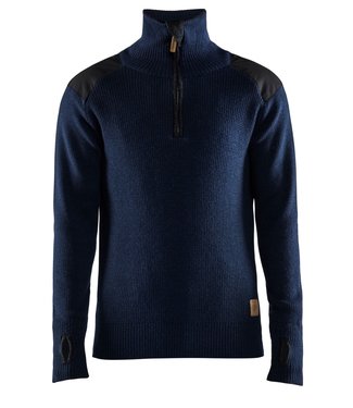 Blaklader Blaklader 4630 Werktrui Sweater Wol Donkerblauw/Donkergrijs