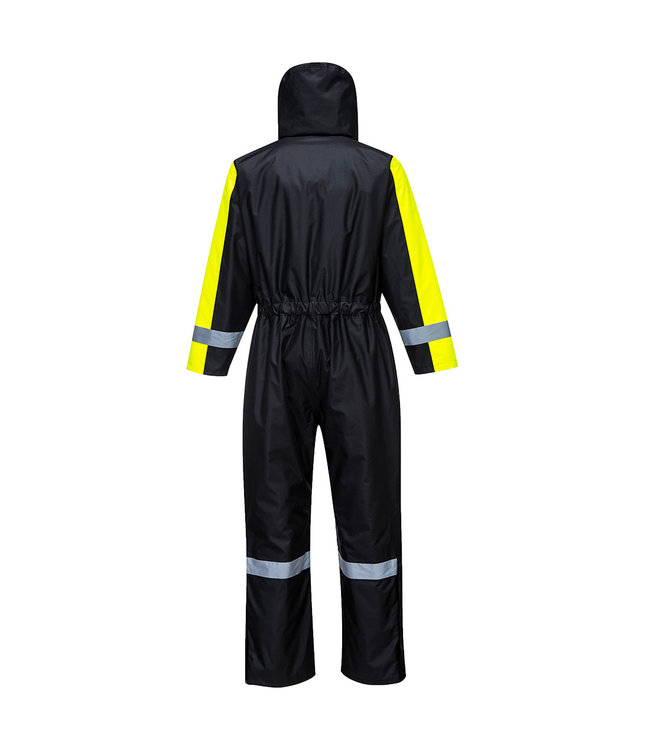 S585 Winteroverall Zwart/Geel