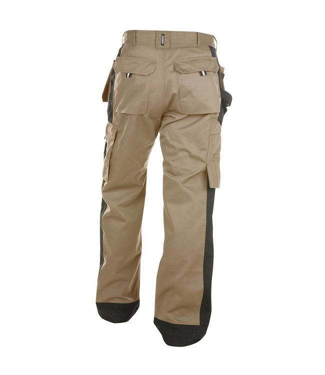 DASSY Seattle Werkbroek Khaki/Zwart
