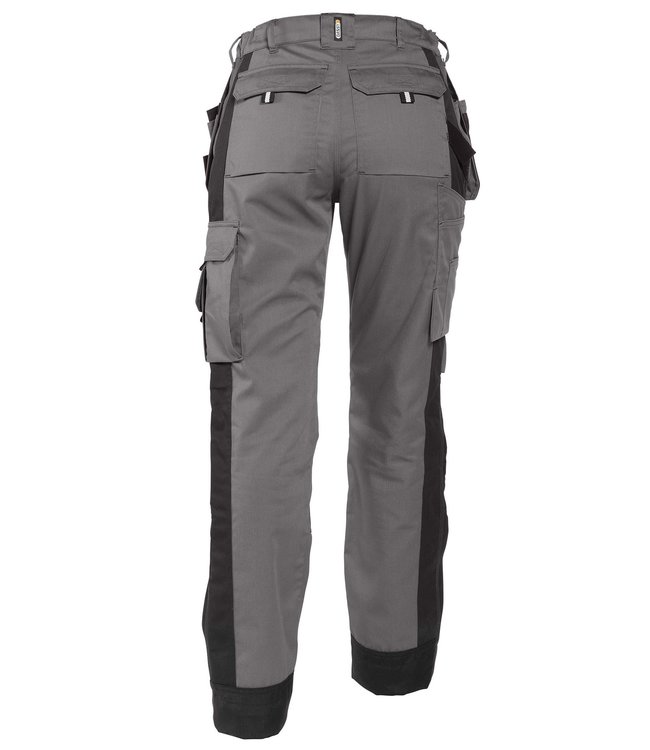 DASSY Seattle Dames Werkbroek Grijs/Zwart