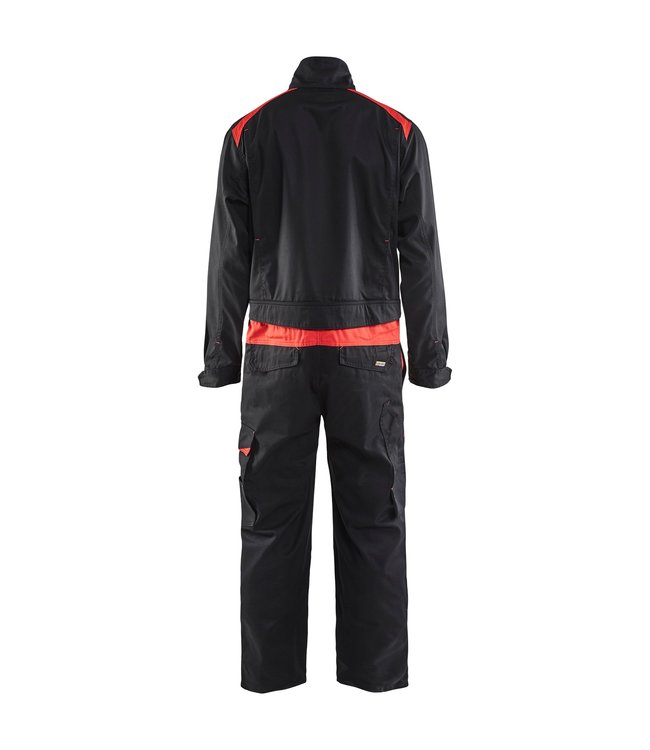 Blaklader 6054 Overall Zwart/Rood