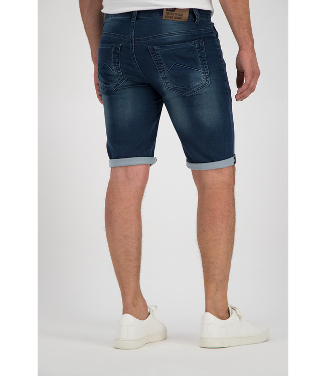 247 Jeans Elm Korte Broek Jog J04 Denim Blauw