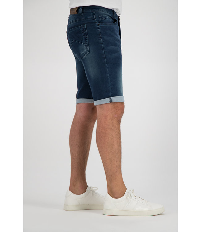 247 Jeans Elm Korte Broek Jog J04 Denim Blauw