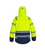 Hydrowear Brussel Reflecterende Parka Geel/Marineblauw