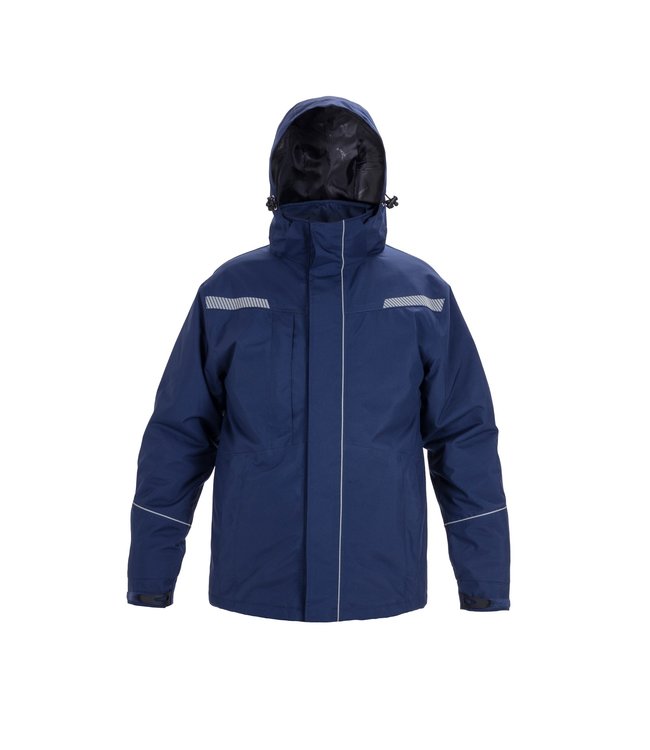 Hydrowear Basel Regenparka Marineblauw