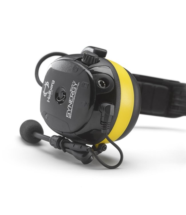 Hellberg Gehoorkap Secure 2C Synergy Helmbevestiging