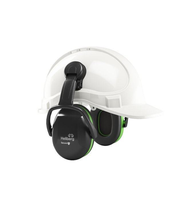 Hellberg Gehoorkap Secure 1 Helmbevestiging