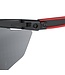 Hellberg Veiligheidsbril Argon AF+AS Smoke Rood