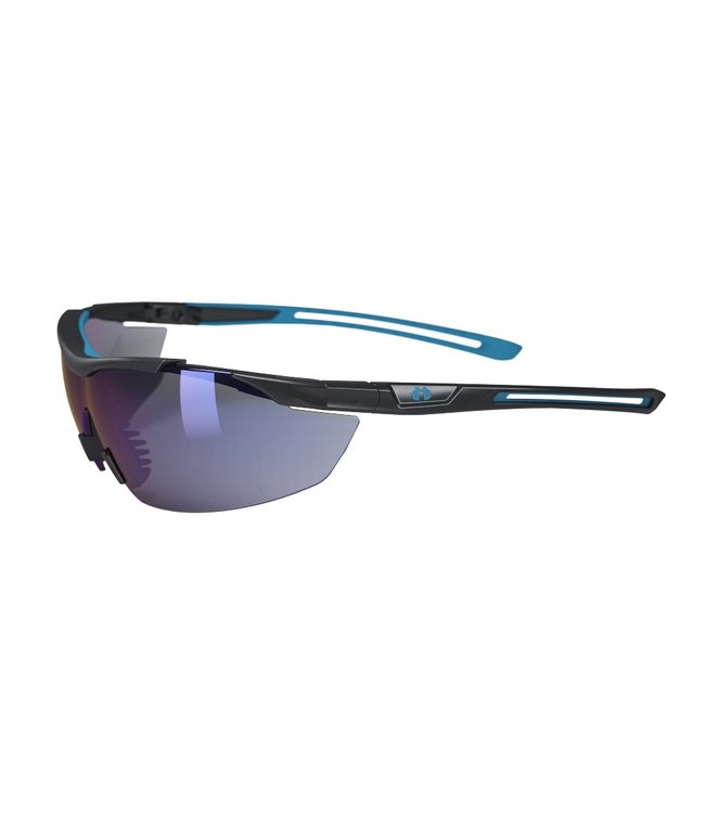Hellberg Veiligheidsbril Argon AF+AS Blauw
