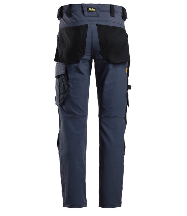 Snickers 6371 Werkbroek 4-weg Stretch Donkerblauw/Zwart