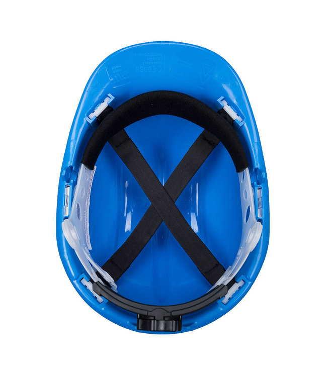 Portwest PS57 Veiligheidshelm met Draaiknop Blauw