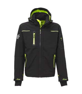 U-Power U-Power Space FU Softshell Werkjas Zwart Carbon