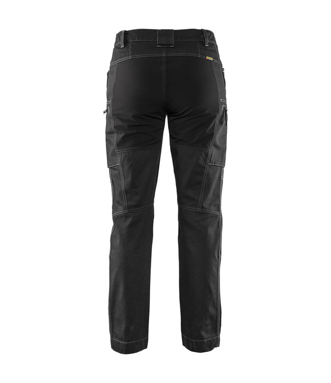 Blaklader 7159 Dames Werkbroek Denim Stretch Zwart