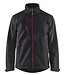 Blaklader 4950 Softshell Zwart/Rood