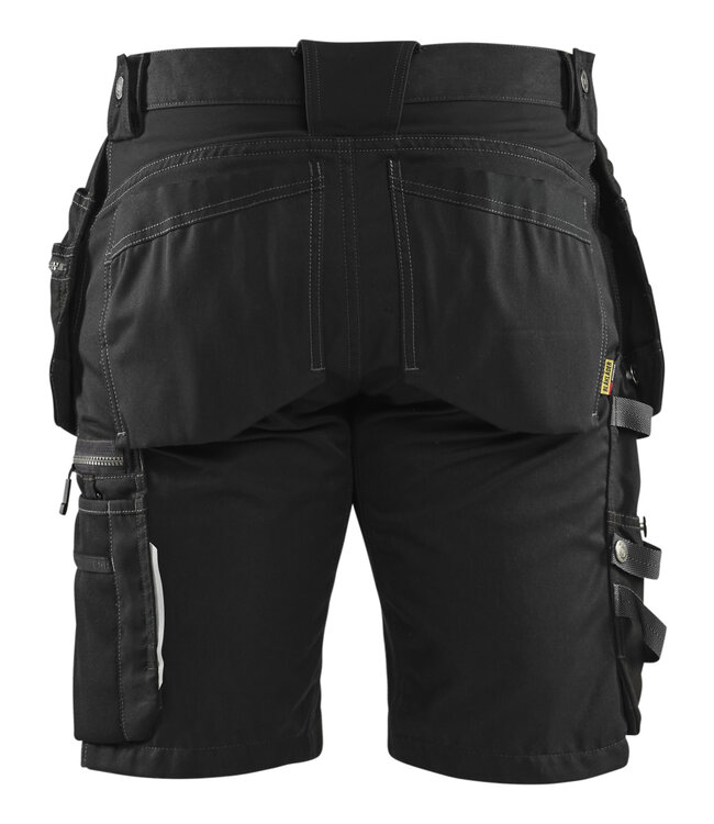 Blaklader 1598 Korte Werkbroek Stretch Zwart