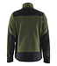 Blaklader 5942 Gebreid Vest met Softshell Groen/Zwart