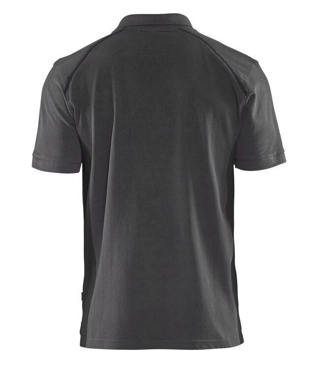Blaklader 3324 Werkpolo Medium Grijs/Zwart