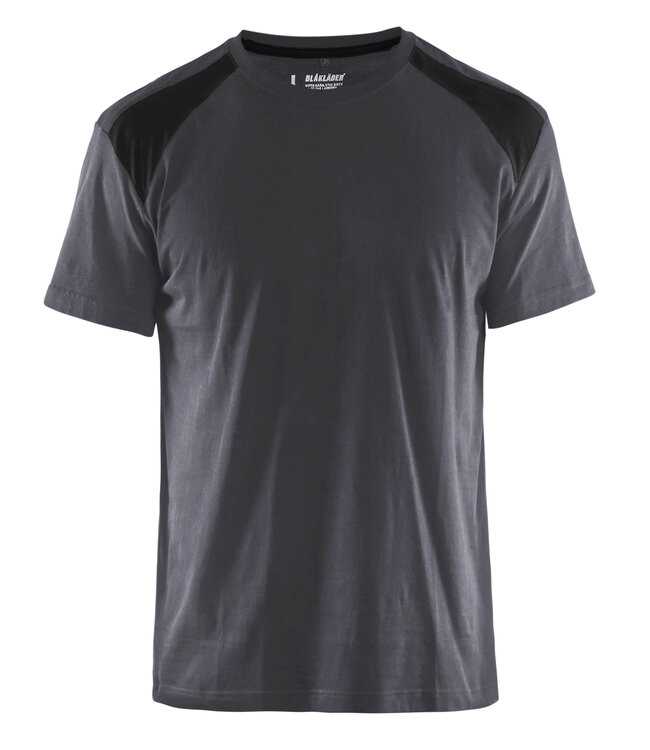 Blaklader 3379 T-Shirt Bi-Colour Medium Grijs/Zwart