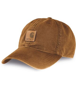 Carhartt Canvas Odessa Cap met Carhartt-Label Carhartt Brown