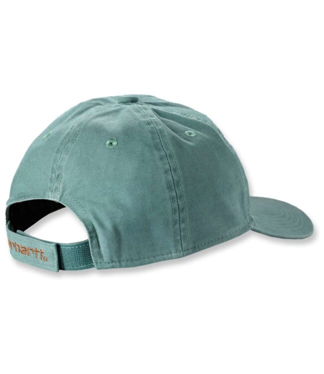 Canvas Odessa Cap met Carhartt-Label Sea Pine