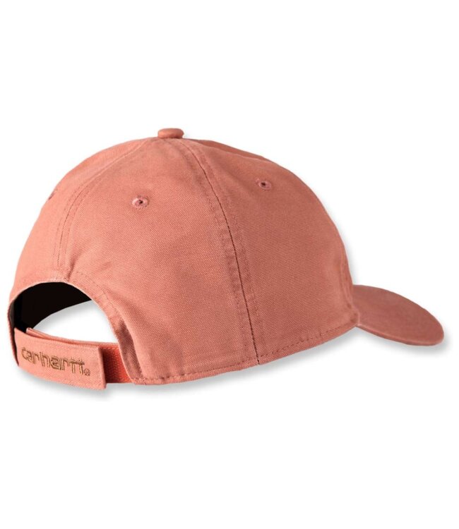Canvas Odessa Cap met Carhartt-Label Terracotta