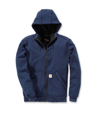 Carhartt Carhartt Wind Fighter Fleece Werktrui met Capuchon Relaxed Fit Navy