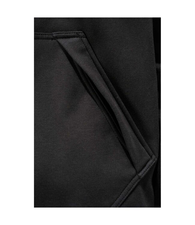 Carhartt Wind Fighter Fleece Werktrui met Capuchon Relaxed Fit Zwart