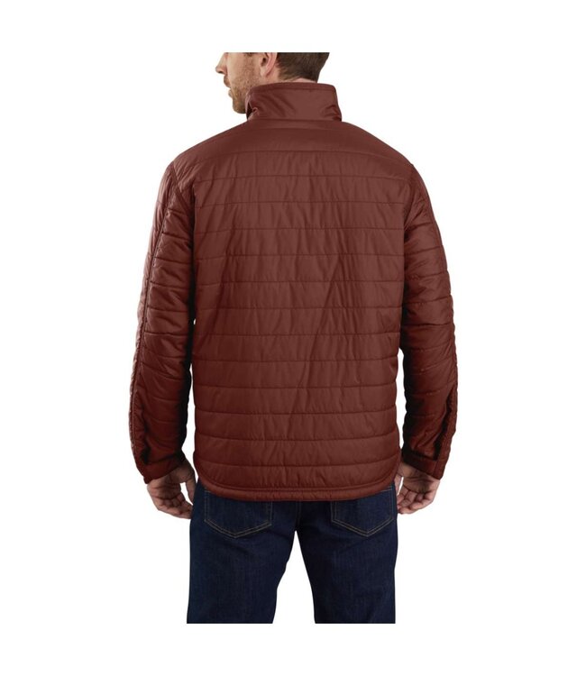 Carhartt Gilliam Lichtgewicht Jas Gevoerd Mineral Red