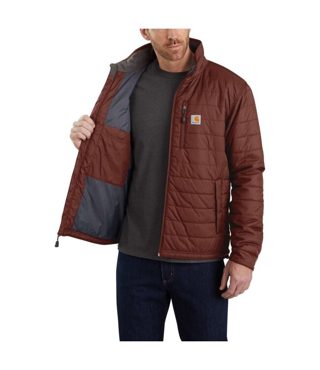 Carhartt Gilliam Lichtgewicht Jas Gevoerd Mineral Red