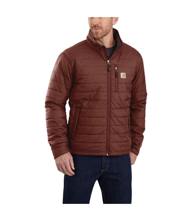 Carhartt Gilliam Lichtgewicht Jas Gevoerd Mineral Red