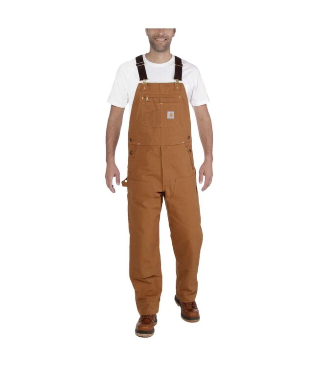 Carhartt BIB Tuinbroek Relaxed Fit Carhartt Brown