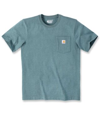 Carhartt Carhartt K87 Pocket T-Shirt Relaxed Fit Sea Pine Heather