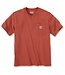 Carhartt K87 Pocket T-Shirt Relaxed Fit Terracotta