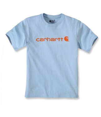 Carhartt Carhartt Core Logo T-Shirt Relaxed Fit Moonstone