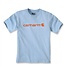 Carhartt Core Logo T-Shirt Relaxed Fit Moonstone
