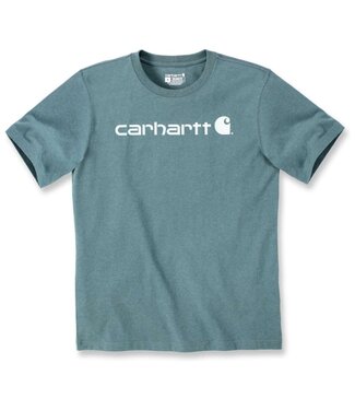 Carhartt Carhartt Core Logo T-Shirt Relaxed Fit Sea Pine Heather