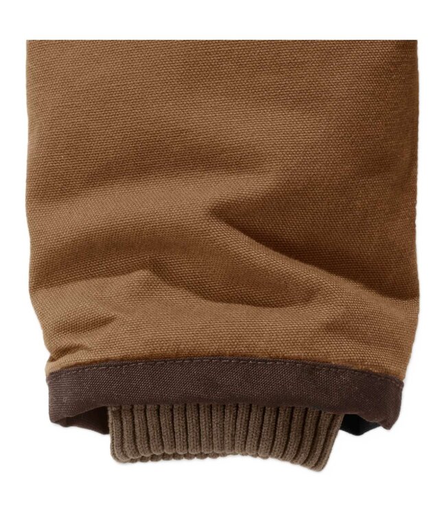 Carhartt Bartlett Werkjas Gevoerd met Capuchon Katoen Carhartt Brown