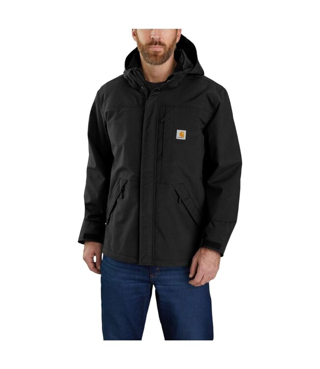 Carhartt Shoreline Ademende Regenjas Zwart
