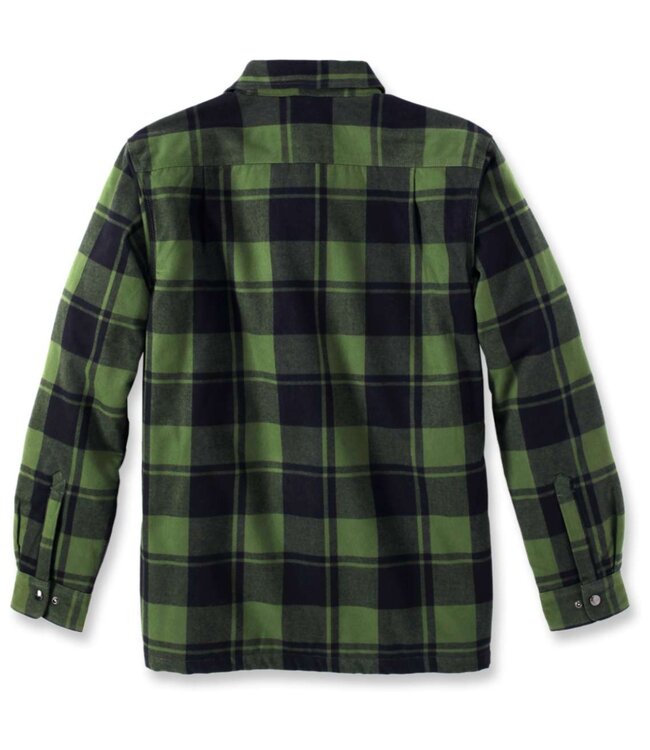Carhartt Werkoverhemd Flanel Sherpa Gevoerd Relaxed Fit Chive