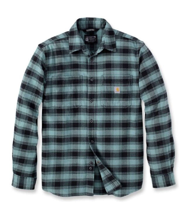 Carhartt Werkoverhemd Flanel Fleece Gevoerd Relaxed Fit Sea Pine