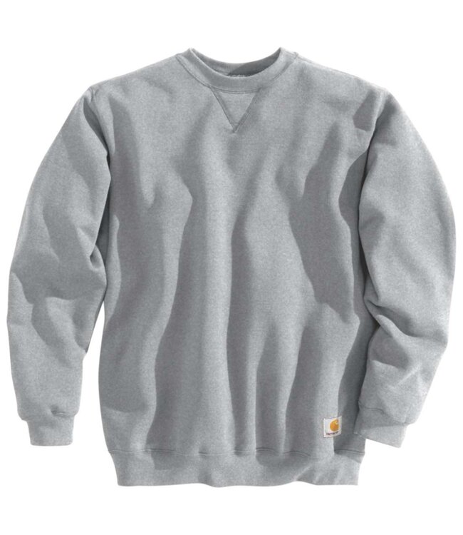 Carhartt Midweight Sweater Ronde Hals Loose Fit Heather Grey