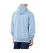 Carhartt Sweater met Capuchon Logo Loose Fit Alpine Blue Heather