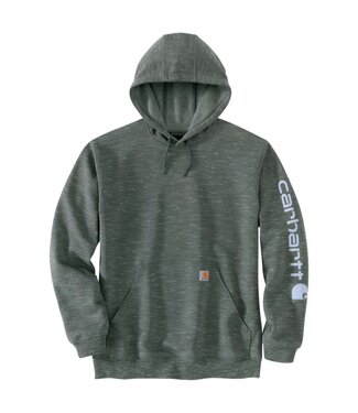 Carhartt Carhartt Sweater met Capuchon Logo Loose Fit Elm Space Dye