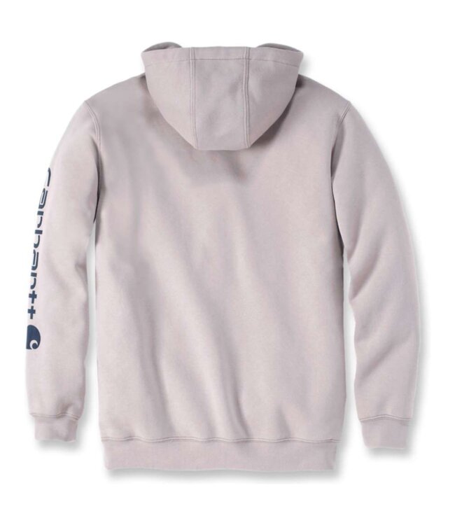 Carhartt Sweater met Capuchon Logo Loose Fit Mink