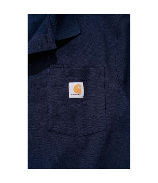 Carhartt Pocket Werkpolo Loose Fit Navy
