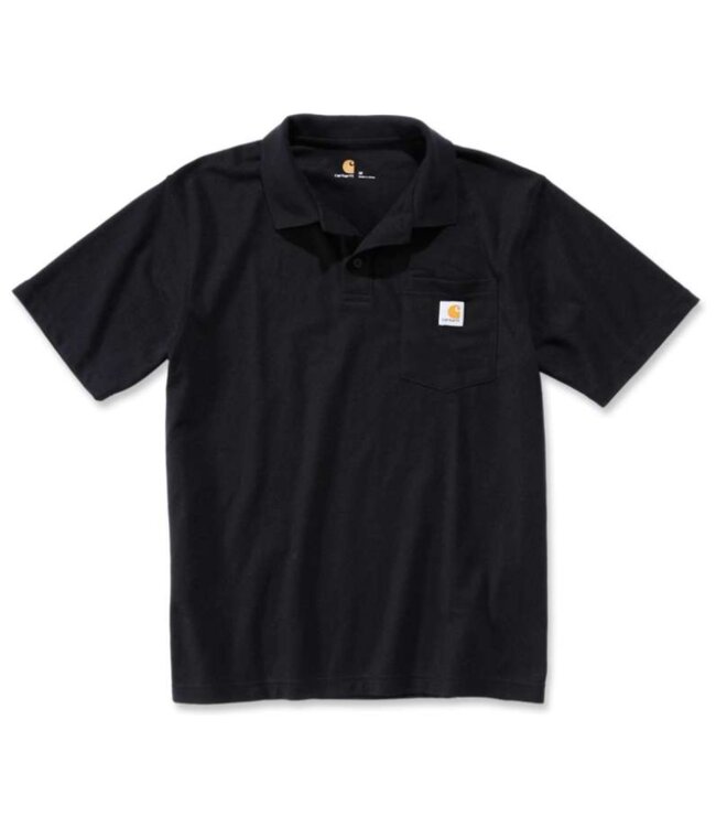 Carhartt Pocket Werkpolo Loose Fit Zwart