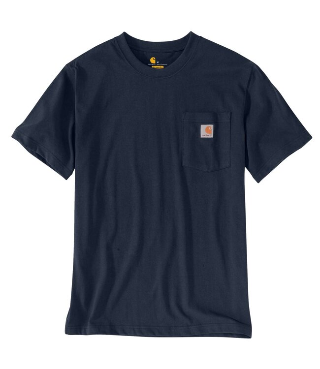 Carhartt K87 Pocket T-Shirt Relaxed Fit Navy