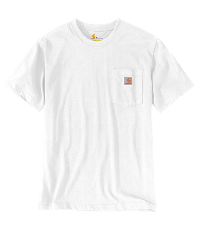 Carhartt K87 Pocket T-Shirt Relaxed Fit Wit